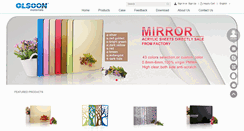 Desktop Screenshot of mirroracrylic.com